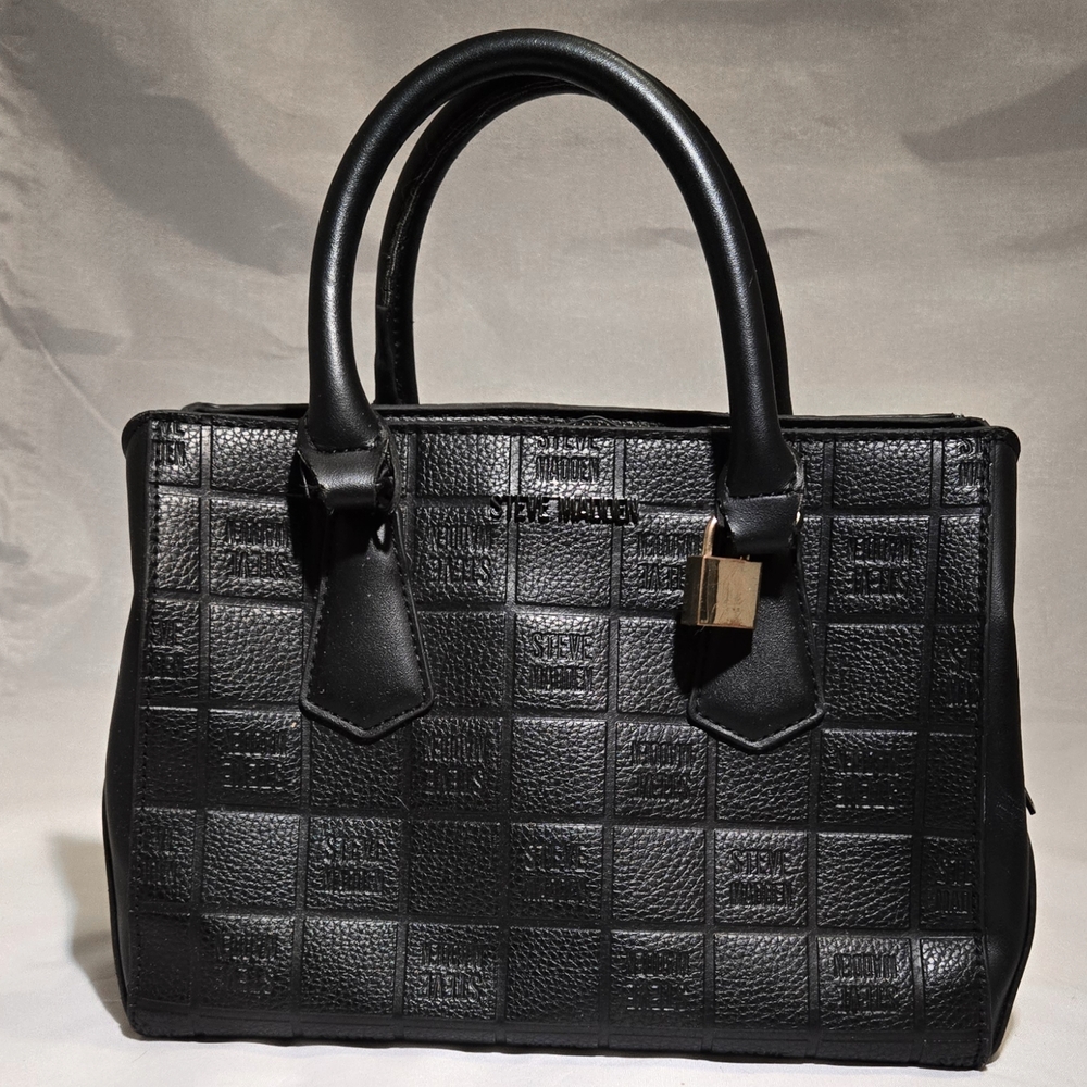 Black Leather Handbag